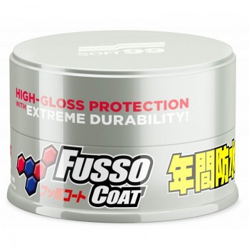 Soft99 Fusso Coat 12M - Ceara Auto White sau Black pentru culori deschise - White