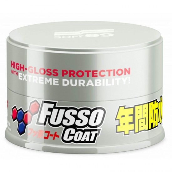 Soft99 Fusso Coat 12M - Ceara Auto White sau Black pentru culori deschise - White