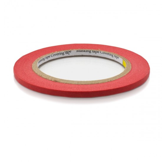 CarPro Red Masking Tape - banda mascare rosie - diverse latimi 5 mm