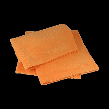 CarPro MF 2Face 320gsm fara tiv (edgeless) - laveta microfibra 2 fete - diverse culori Portocalie