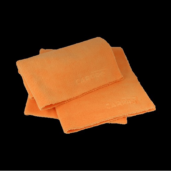 CarPro MF 2Face 320gsm fara tiv (edgeless) - laveta microfibra 2 fete - diverse culori Portocalie