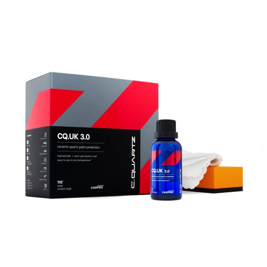 CarPro CQuartz UK 3.0 - Protectie Ceramica - 30ml sau 50ml - diverse combinatii Kit 30ml