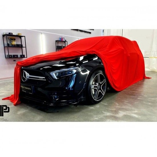 Premium quality car cover red - Sedan Hatchback - husa auto premium