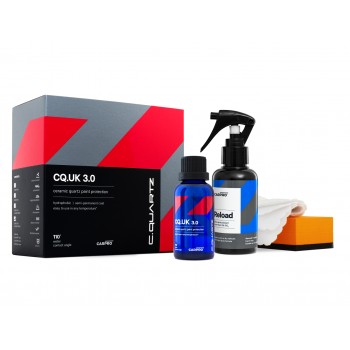 CarPro CQuartz UK 3.0 50ml KIT + RELOAD 100ml - Protectie Ceramica Kit
