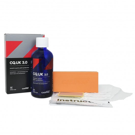 Kit Protecție Ceramică - CarPro CQuartz UK 3.0 100ml - 100ml