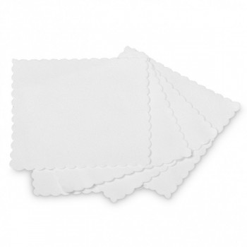 FX Protect Suede MF 10x10 cm albe - microfibra suede albe 1 bucata