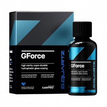CarPro DQUARTZ GForce Protectie Sticla cu nano diamant - rain repellent Kit 10ml
