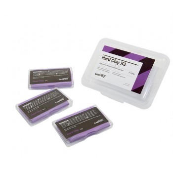 CarPro 3Clays - Set claybar - kit 3 argile decontaminare auto dura