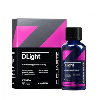 CarPro CQuartz DLight 30ml KIT Anti UV Coating - protectie PPF, faruri si plastic