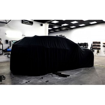 Premium quality car cover black - SUV Combi - husa auto premium cu snur