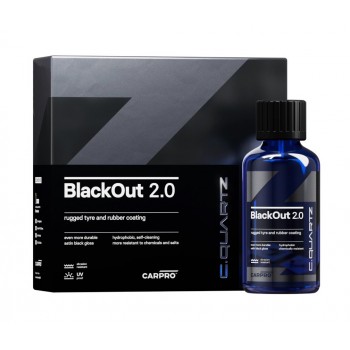 CarPro BlackOut 2.0 50ml - Protectie ceramica anvelope si cauciuc