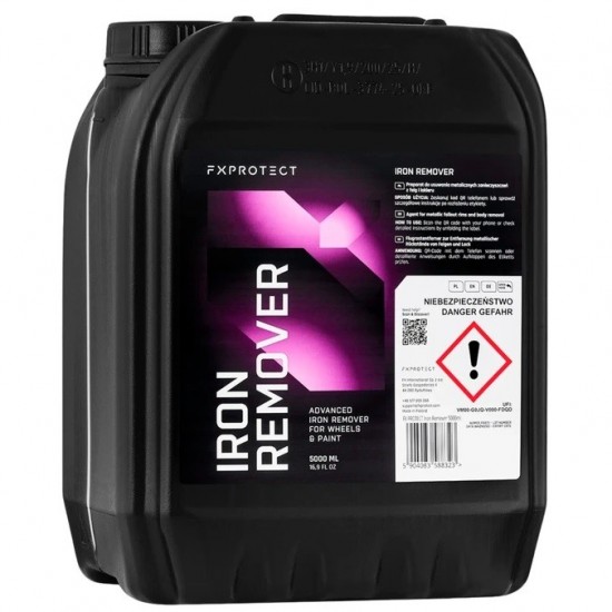 FX Protect Iron Remover Wheel&Paint Iron Remover 5L - Solutie indepartare depuneri de fier