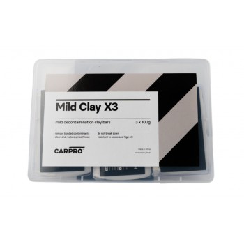 CarPro 3Clays - Set claybar - kit 3 argile decontaminare auto fina