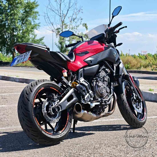 Yamaha MT-07 ABS - 2016 - Deep Red Metallic