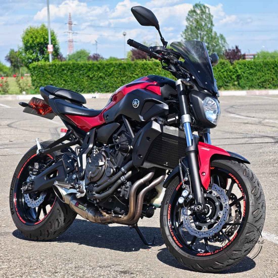 Yamaha MT-07 ABS - 2016 - Deep Red Metallic