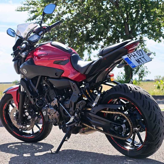 Yamaha MT-07 ABS - 2016 - Deep Red Metallic