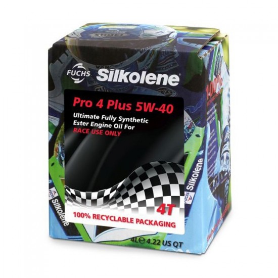 Ulei motor Silkolene Pro 4 Plus 5W40 XP 4L Cube