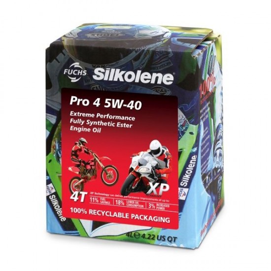 Ulei motor Silkolene Pro 4 5W40 XP 4L Cube