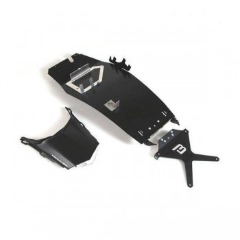 Kit suport număr de înmatriculare + lampă stop Barracuda - Honda Hornet 600 (2007-2010)