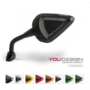 Oglinzi retrovizoare Barracuda D-Version Race