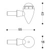 Semnalizatoare Barracuda S-LED 3 B-Lux 3in1 (Set semnalizări moto)