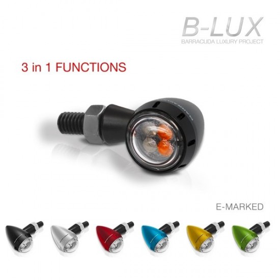Semnalizatoare Barracuda S-LED 3 B-Lux 3in1 (Set semnalizări moto)
