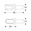 Semnalizatoare led Barracuda M-LED B-Lux (Set semnalizări moto)