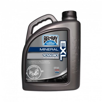 Ulei motor Bel-Ray EXL MINERAL 4T 10W40 - 4L Ulei motor Bel-Ray EXL MINERAL 4T 10W40 - 4L