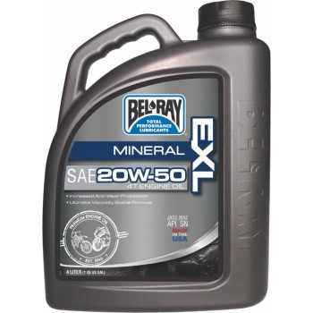 Ulei motor Bel-Ray EXL MINERAL 4T 20W50 - 4L Ulei motor Bel-Ray EXL MINERAL 4T 20W50 - 4L