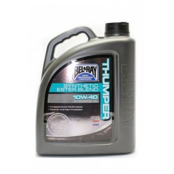 Ulei motor Bel-Ray THUMPER RACING SYNTHETIC ESTER BLEND 4T 10W40 - 4L Ulei motor Bel-Ray THUMPER RACING SYNTHETIC ESTER BLEND 4T 10W40 - 4L