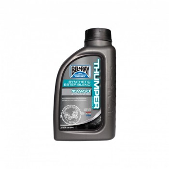 Ulei motor Bel-Ray THUMPER RACING SYNTHETIC ESTER BLEND 4T 15W50 - 1L Ulei motor Bel-Ray THUMPER RACING SYNTHETIC ESTER BLEND 4T 15W50 - 1L
