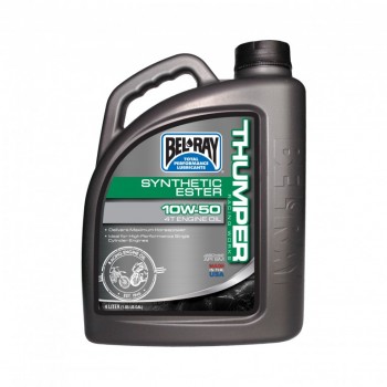 Ulei motor Bel-Ray THUMPER RACING WORKS SYNTHETIC ESTER 4T 10W50 - 4L Ulei motor Bel-Ray THUMPER RACING WORKS SYNTHETIC ESTER 4T 10W50 - 4L