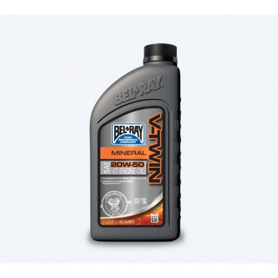 Ulei motor Bel-Ray V-TWIN MINERAL 20W-50 - 955ml