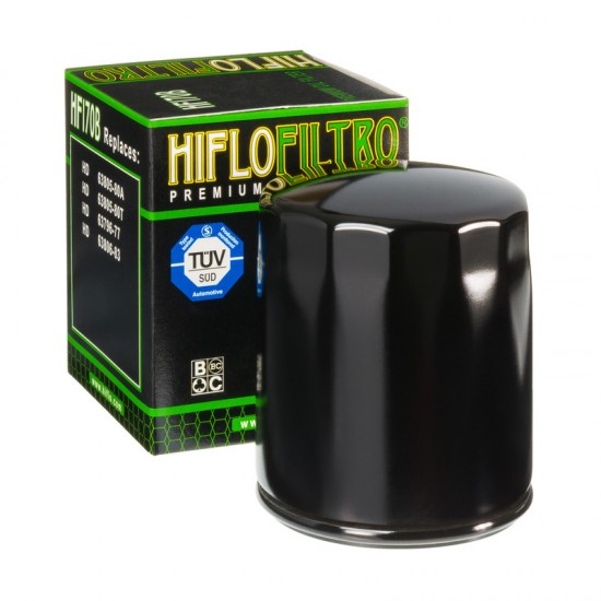 HIFLO - Filtru ulei HF170B (Negru) (Ultimele bucăți)