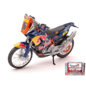 Machetă moto BBURAGO [1:18] - KTM 450 RALLY No.1 Winner DAKAR 2015 Marc Coma