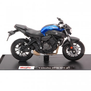 Machetă moto MAISTO [1:18] - Yamaha MT-07 2017 Blue