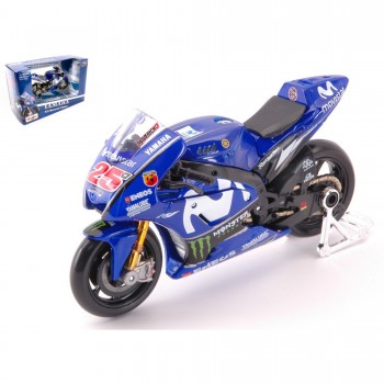 Machetă moto MAISTO [1:18] - Yamaha YZR-M1 MAVERICK VINALES MOTOGP N.25