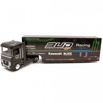 Machetă moto NEW RAY [1:43] - RENAULT MAGNUM AE500 BUD RACING TEAM TRUCK