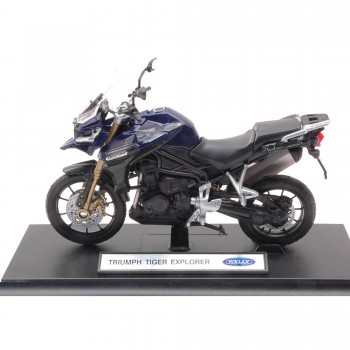 Machetă moto WELLY [1:18] - TRIUMPH TIGER EXPLORER