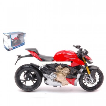 Machetă moto MAISTO [1:18] - Ducati SUPER NAKED V4 S 2020 RED