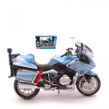 Machetă moto MAISTO [1:18] - BMW R1200 RT POLIZIA STRADALE