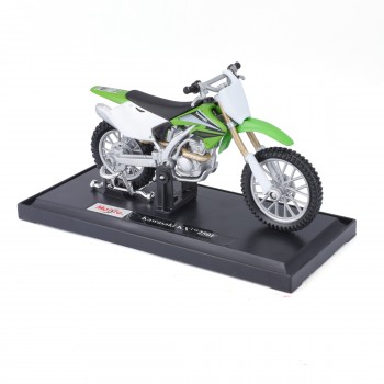 Machetă moto MAISTO [1:18] - KAWASAKI KX250 F, verde