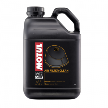 Agent de curățare pentru filtrul de aer Motul A1 Air Filter Clean - 5L Agent de curățare pentru filtrul de aer Motul A1 Air Filter Clean - 5L