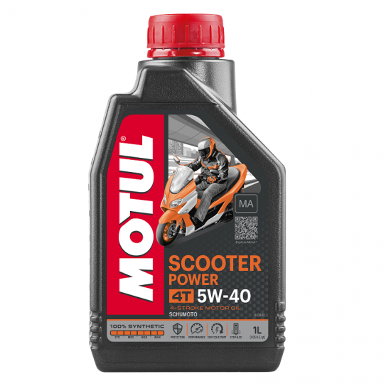 Ulei motor Motul Scooter Power 5W40 4T (MA) - 1L