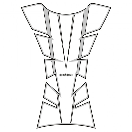 Tankpad protecție rezervor OXFORD SHEER ARROW Silver