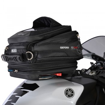 Geantă moto de rezervor - OXFORD Q15R Tank Bag - Black Geantă moto de rezervor - OXFORD Q15R Tank Bag - Black