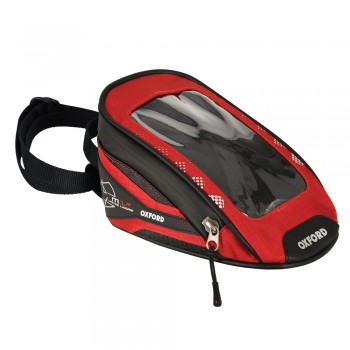 Geantă moto de rezervor - OXFORD M1R Micro Tank Bag - Red Geantă moto de rezervor - OXFORD M1R Micro Tank Bag - Red