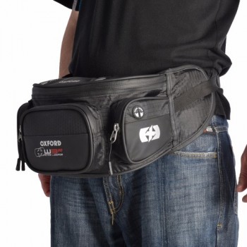 Borsetă moto - OXFORD XW3R Waist Bag - Black Borsetă moto - OXFORD XW3R Waist Bag - Black