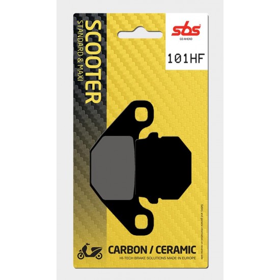 SBS - Plăcuțe frână 101HF = 544HF Ceramic