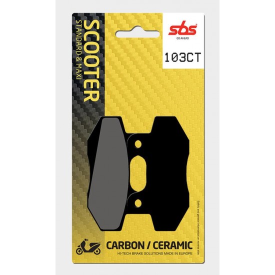 SBS - Plăcuțe frână 103CT Maxi Carbon
